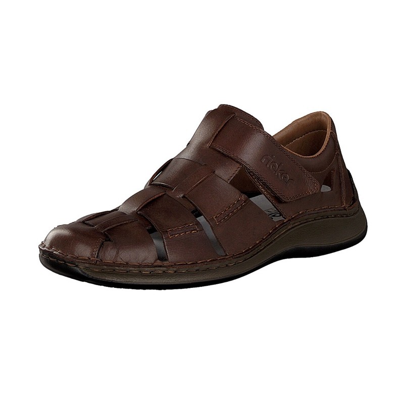 Slip On Rieker 05273-25 Para Homem - Marrom